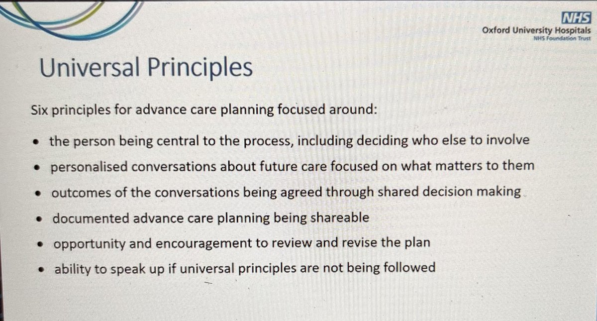 RCSLT's tweet photo. Professor Bee Wee talks through the Universal Principles for Advanced Care Planning which are available on the @NHSEngland website https://t.co/DicGp2u5cQ #MNDSH https://t.co/aqjwhsgzni