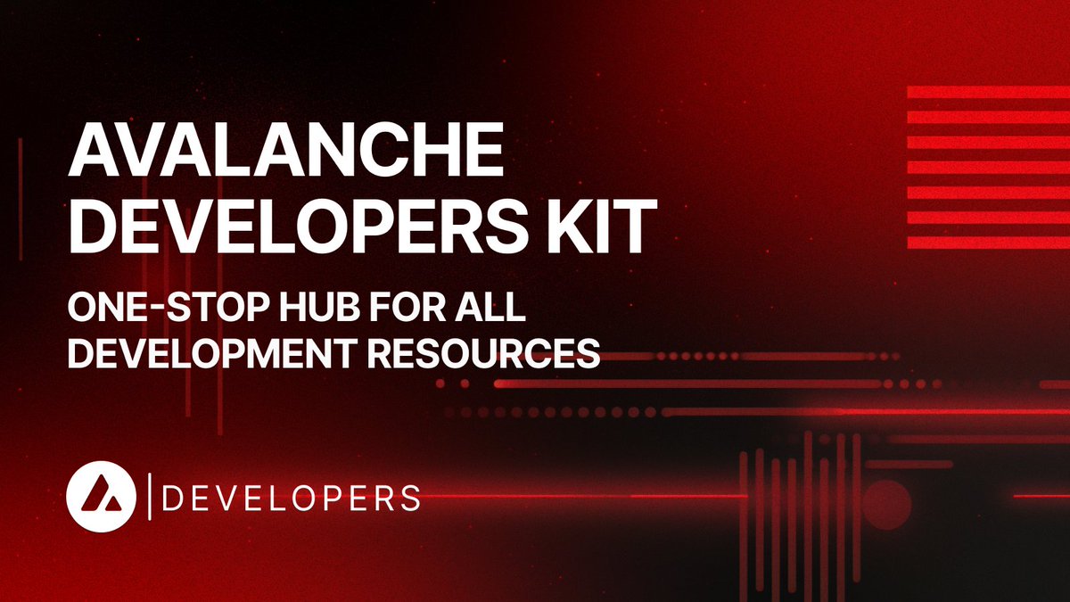 Avalanche Developers 🔺 tweet media