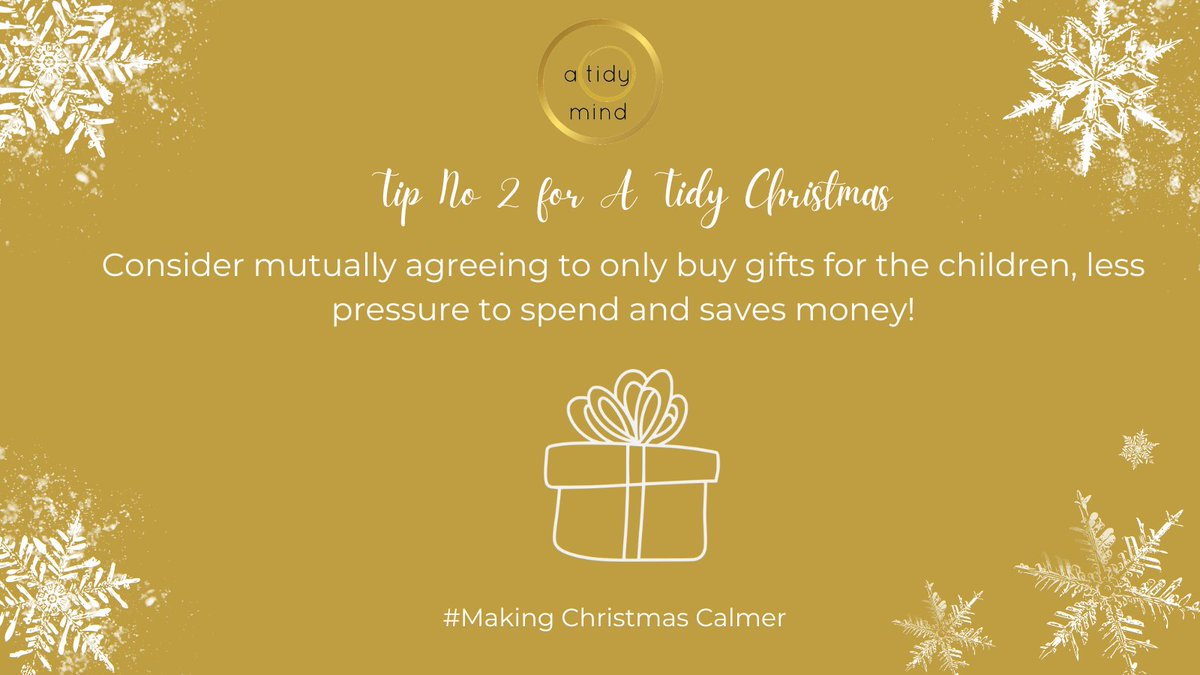 A Tidy Mind -West and North Yorkshire & Humberside (@atidymindwyorks) on Twitter photo Continuing our campaign for #atidychristmas, please see our 2nd top tip 👇📷@atidymindwestandnorthyorkshire rachel@atidymind.co.uk Link in Bio 07956650146 Member of APDO. Trained by APDO. Fully insured. #atidymind #makingchristmascalmer #atidychristmas Continuing our campaign for #atidychristmas, please see our 2nd top tip 👇📷@atidymindwestandnorthyorkshire rachel@atidymind.co.uk Link in Bio 07956650146 Member of APDO. Trained by APDO. Fully insured. #atidymind #makingchristmascalmer #atidychristmas