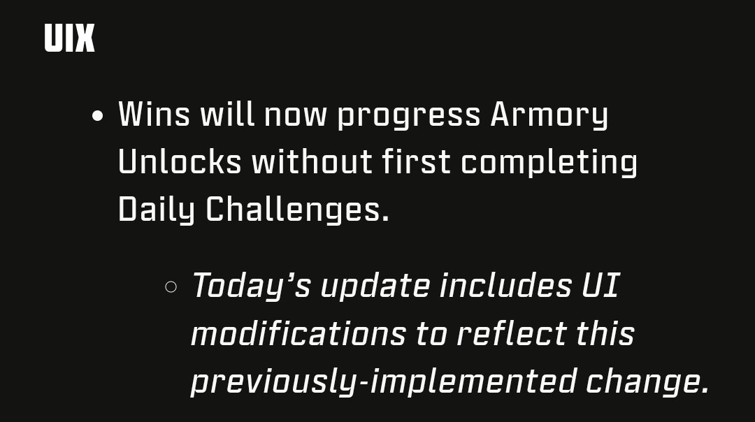 MajesticBison_'s tweet image. #CallofDuty #patch - that's a W. 

👀 

#codupdate #update #MW3 #CallOfDutyModernWarfare3