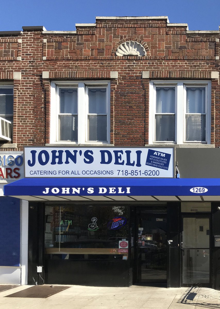 John’s Deli. 1269 Prospect Ave Brooklyn, NY. (DG Archive: Feb. 2019). #deligrossery #johnsdeli #johns #windsorterrace #brooklyn #bk #bodega #deligrocery #hero #coldcuts #delimeat  #hoagie #sub #snack #delicatessen #deli #sandwich #sandwiches #dinner #lunch #breakfast  #grocery