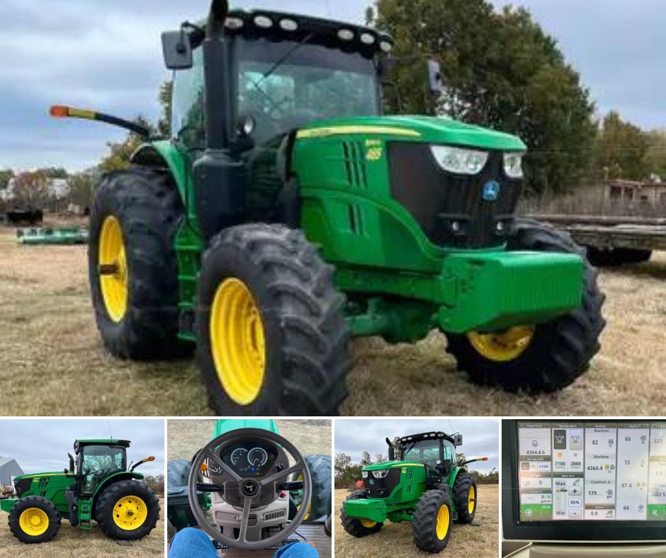 GovDeals's tweet photo. Check Out This 2016 John Deere 6195R Tractor!
⏲️Auction ends November 30th
View auction here 👉 https://t.co/MFDWNHu3Rs
📍Located in Tallulah, Louisiana📍
License # LA AB-517 https://t.co/r4j3RBZqmJ