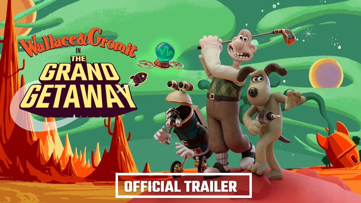 Wallace & Gromit in The Grand Getaway | Jogo em RV ganha trailer #aardman #jogos #novidades #wallacegromit #wallacegromitinthegrandgetaway buff.ly/47Gh5Fs