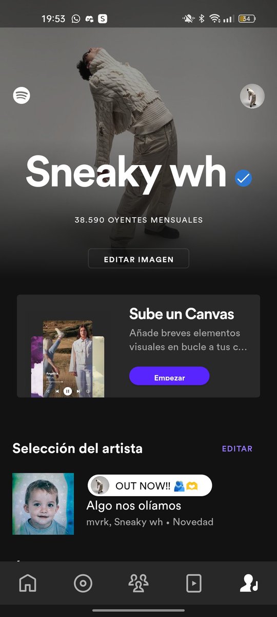 Gracias por todo🫶♥️. Siempre intento q se me valore como productor y creo q es algo necesario en la escena. Con el proyecto con @Mvrrkkkk voy a poder mostraros mi sonido. Más tarde vendrá mi album en solitario dónde podré experimentar más y explotar todo mi potencial. Os amo💋