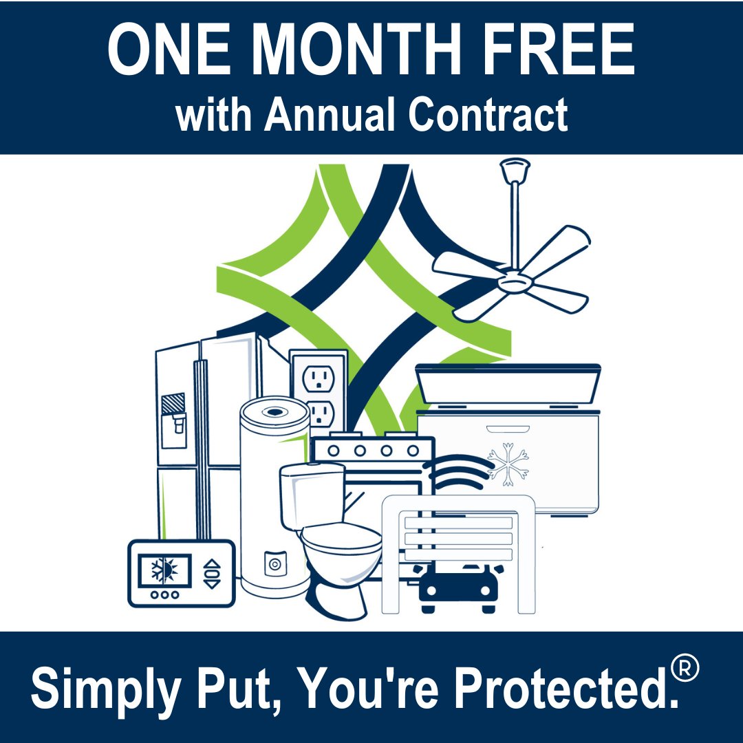 SimplyProtected's tweet image. UNLIMITED claims.
One month FREE with annual contract.
Up to $45,000 in coverage.
A #homewarranty that keeps you covered.
bit.ly/3LMuLpT