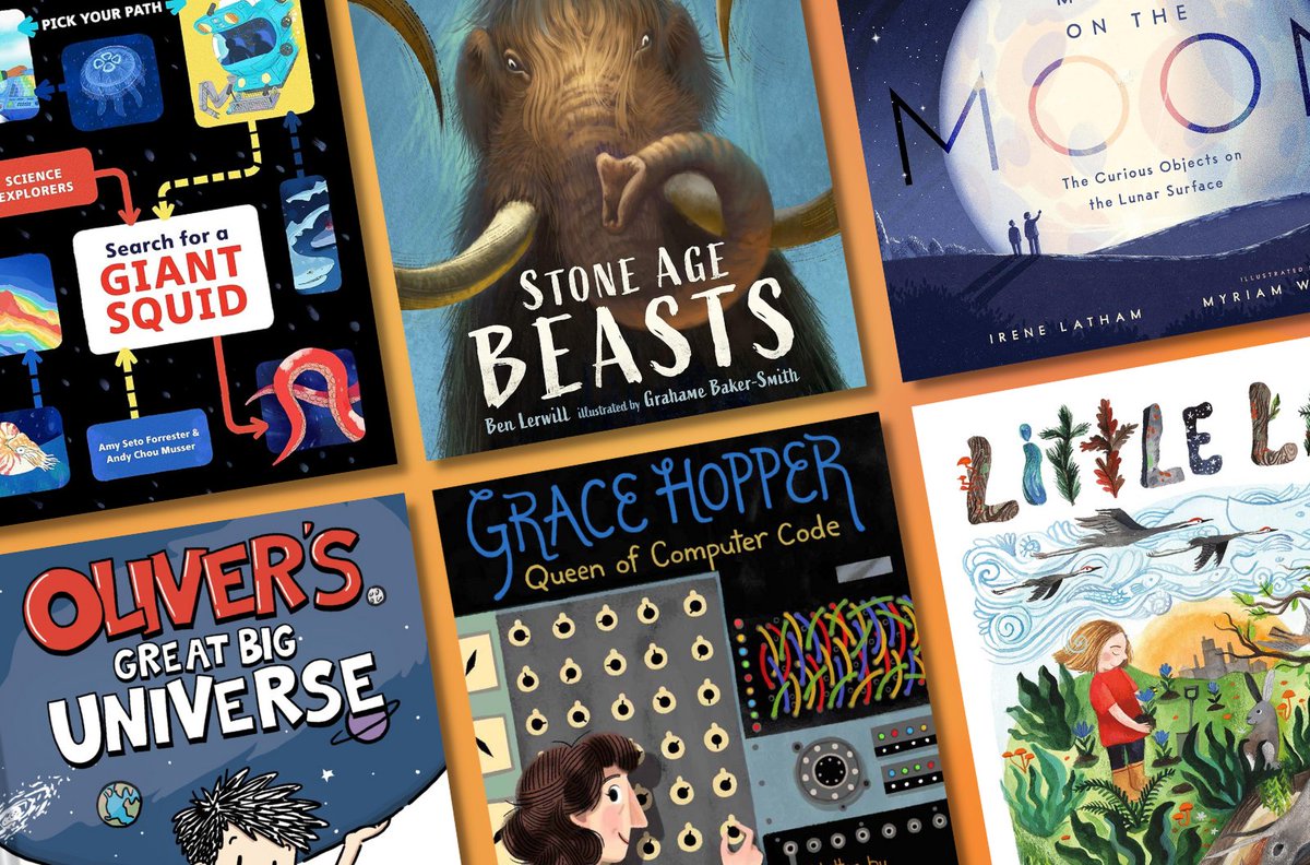 To help you get the best present for the young scientists-in-training in your life, we made a list of the best STEM books of 2023 with the help of @DibblyFresh and @JenSwanBooks 🧵 Check the list below 👇 (and share your recommendations with us)