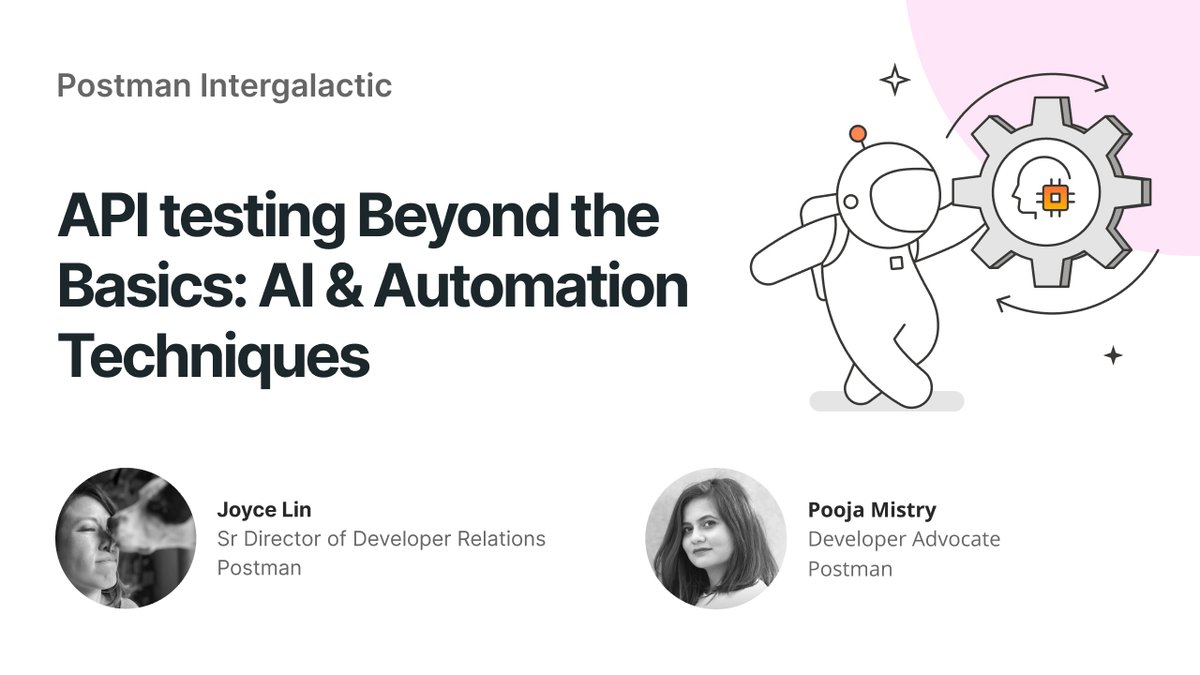 Take your #API testing skills to the next level! 🚀 💫 Join @poojamakes and @PetuniaGray on Wednesday, Dec 13 at 8 AM for an exclusive session—API #Testing Beyond the Basics: #AI & #Automation Techniques. Mark your calendars today: postman.com/events/interga…