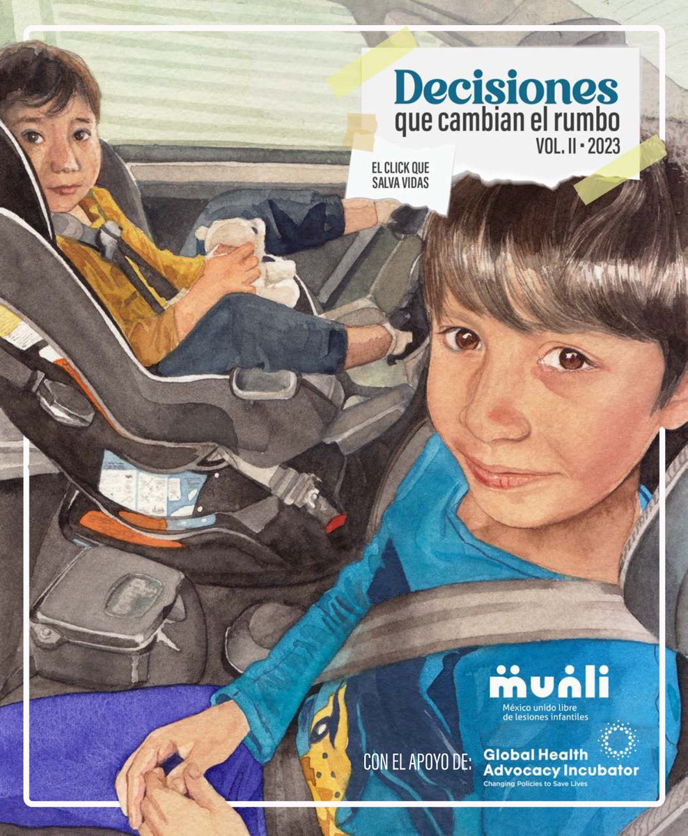 alelealv's tweet photo. ¿Cómo cuidar a niñas y niños en sus trayectos en automóvil? ¿Por qué debe ser obligatorio el uso de sillas de retención infantil?

Conoce el libro dirigido a gobierno, sector privado y ciudadanía de @MunliMx 
Decisiones que cambian el rumbo- El click que salva vidas

Feliz de colaborar en uno de los textos junto con @paolalaraf Alma Cruz y Claudia Llamas, éstas últimas coordinadoras del libro.

#ElClickQueSalvaVidas #NoMásMuertesViales #DerechoalaMovilidad #LeyMovilidadSegura #WDoR2023 #NNA @SE_mx @SSalud_mx @SEDATU_mx @CoalicionMS @FICVI1 

Descarga: https://t.co/NHfevDHb3z