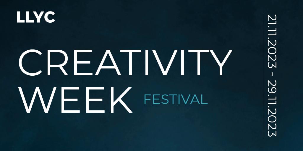 aromerollyc's tweet photo. En #LLYC, la #creatividad está el corazón de nuestra identidad. 🌟 Esta semana celebramos el Creativity Week Festival 2023, un espacio para todos los #LLYCERS, donde celebramos nuestra cultura creativa y la diversidad de nuestras voces.
#LLYCreativity2023 https://t.co/K7UTqw8p6r