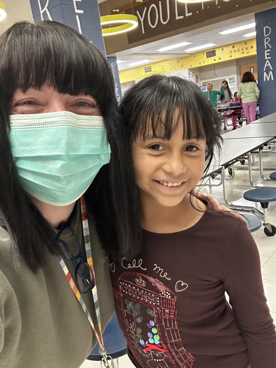 When your student gets a new haircut and excitedly tells everyone that you are now twins! 😍