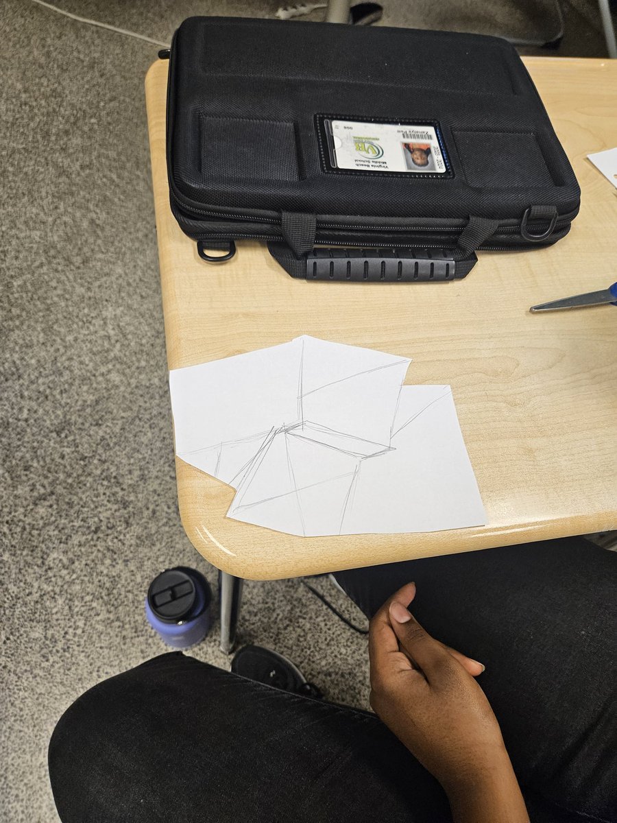 GilmoreGifted's tweet photo. My math heart is beaming today after working with geometry students to analyze art through a geometric lens. We discovered angles, lines, and polygons &amp; challenged our brains to recreate a masterpiece in 2 and 3 dimensions. Who knew 8th graders still loved playdoh so much? 🖋️✂️🎨 https://t.co/tftdWeyG5h