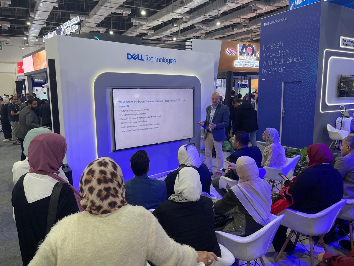 O_ElDib's tweet photo. Get to know more about #digitalcities and experience first-hand the power of #innovation with #DellTech at #CairoICT2023! 

Join us to get the most out of #AI from machine learning, deep learning to #GenAI, #5G, #IoT, #multicloud, #cybersecurity and much more! https://t.co/EToyPAFFe8