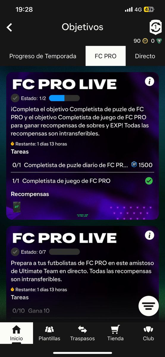 Menthezz's tweet photo. @EASPORTSFC @EASPORTSFC @EASPORTSFCPro  gracias ea, haces todos los sbcs pero siempre hay un bug que fastidia a quienes no metemos dinero en el juego. Y si me vais a decir que contacte con soporte… todos sabemos que de poco vale https://t.co/heGmGmsLJv