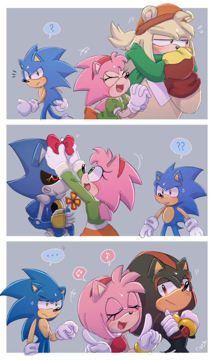 Strawberry of Love Sonamy Boom comic - Page 1 - Wattpad