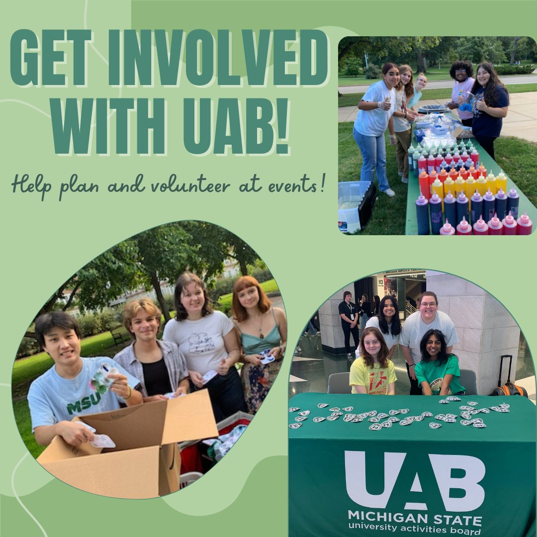 University Activities Board at Michigan State tweet media