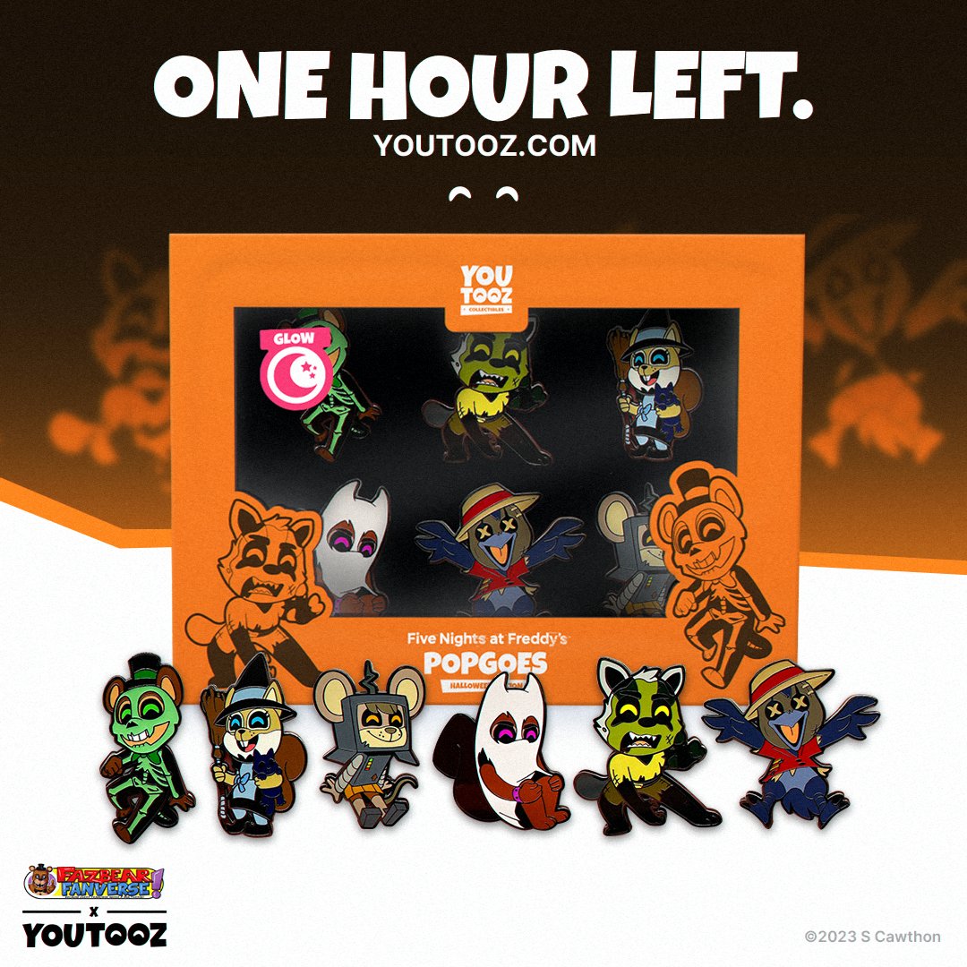 FNAF Pin Set – Youtooz Collectibles