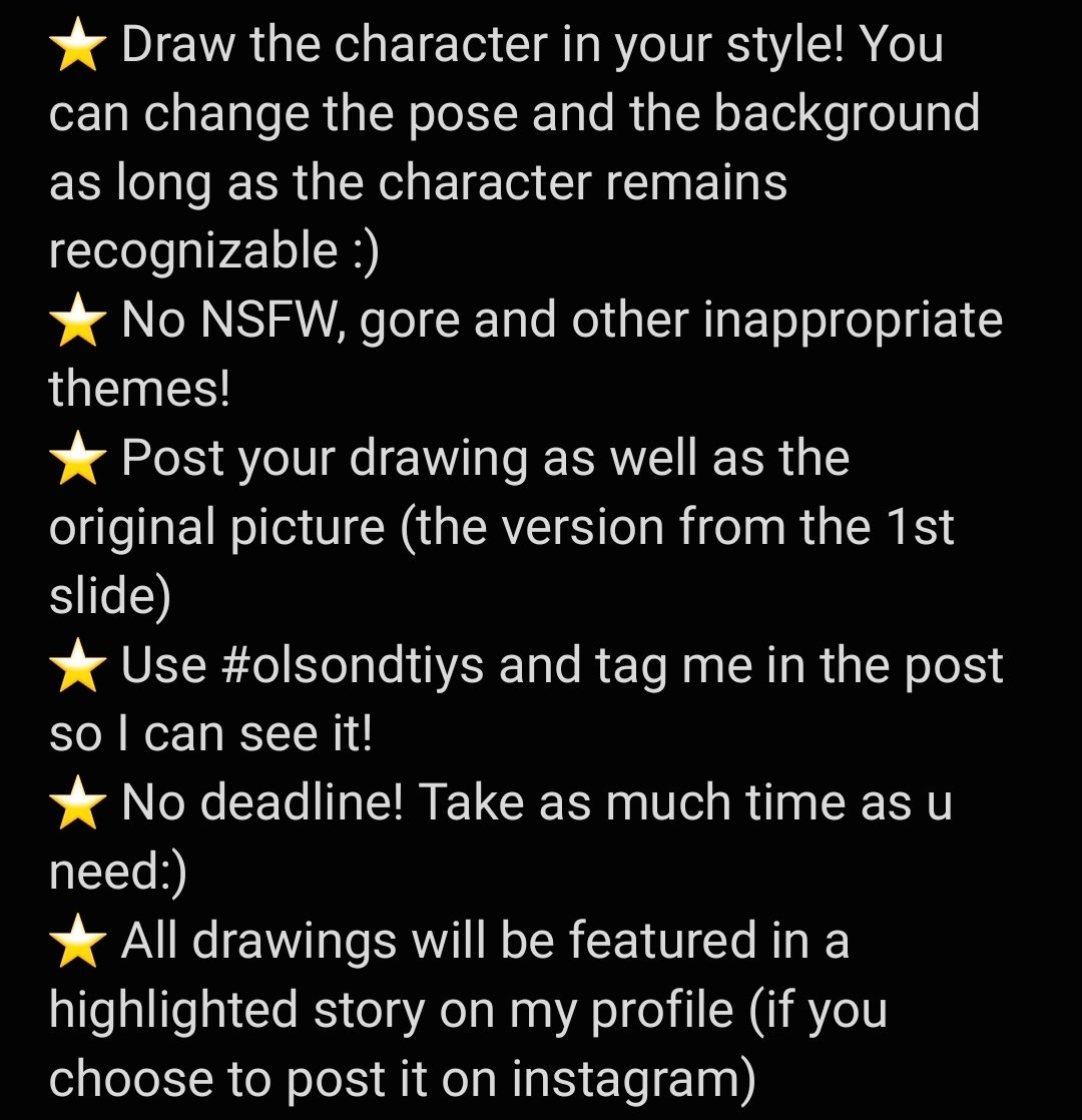 olsonshroom's tweet photo. RULES! Hope you have fun with it :) I'll qrt all the entries<3 https://t.co/nEOkr1QP9n