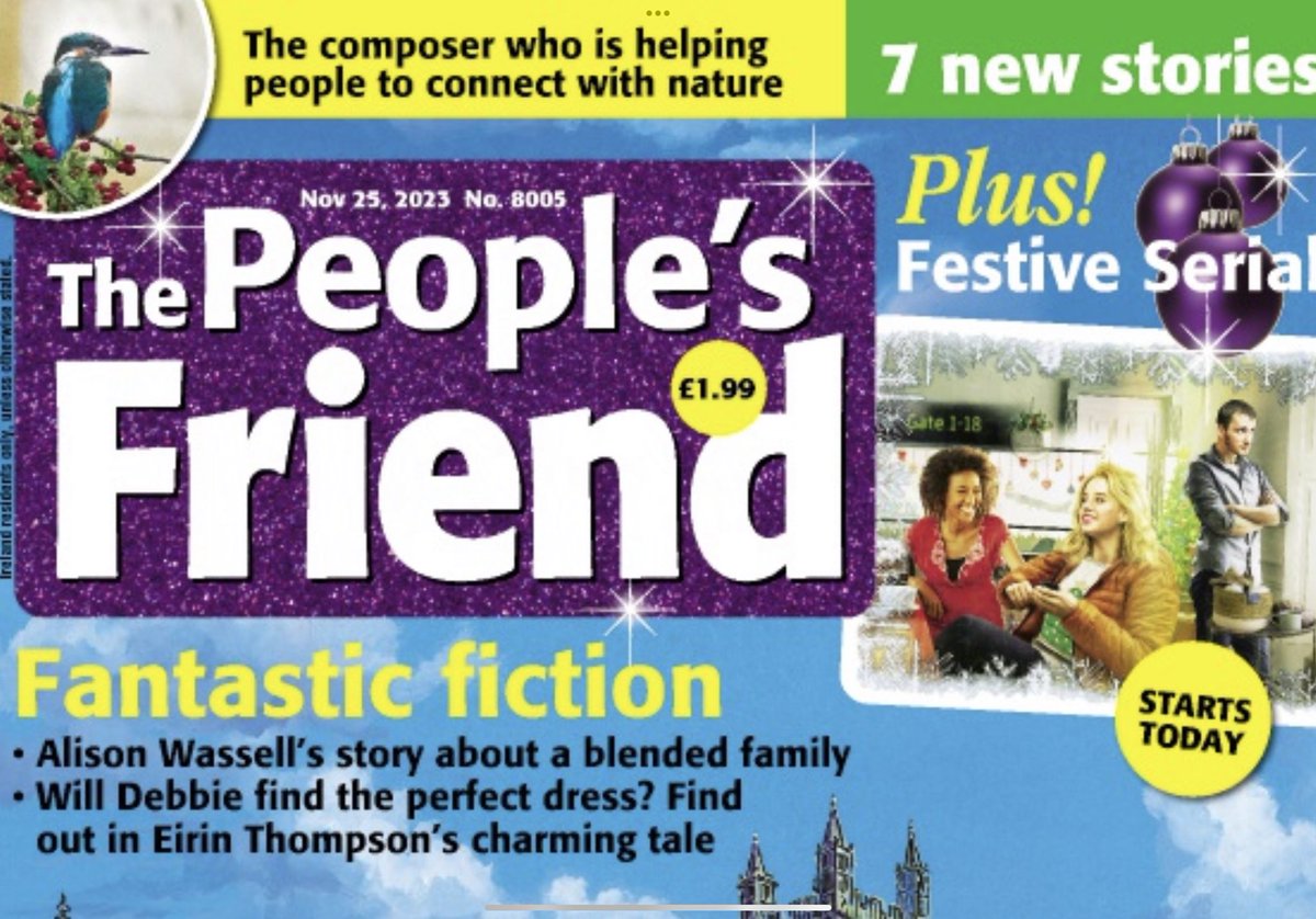 First peek at the illustrations for my latest <a href="/TheFriendMag/">The People's Friend</a> serial. Ooh, exciting!
