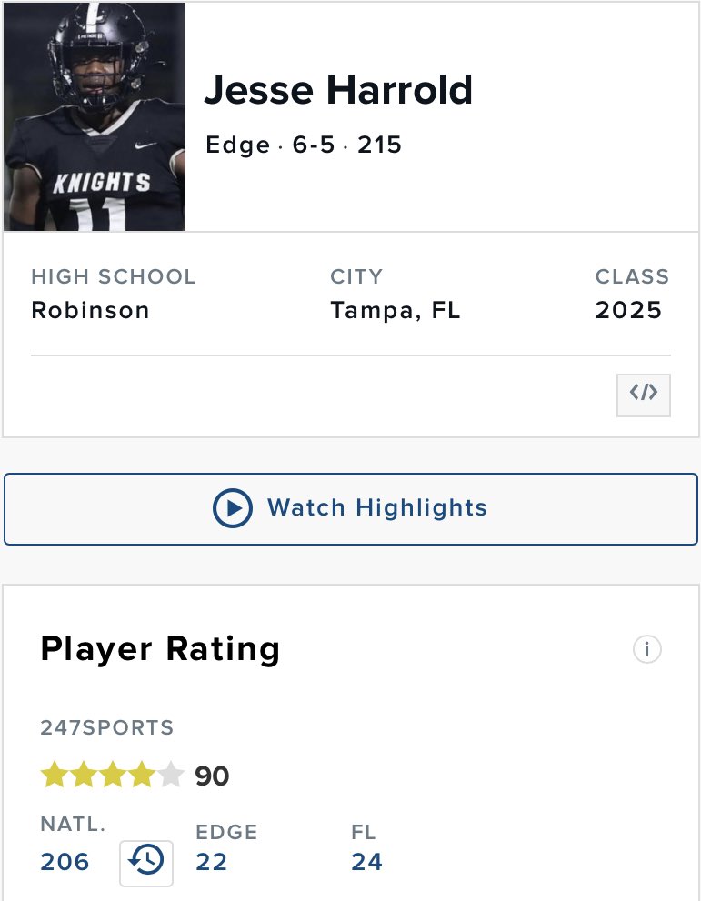 Blessed to be a 4⭐️<a href="/247Hudson/">Hudson Standish</a>  <a href="/247Sports/">247Sports</a>