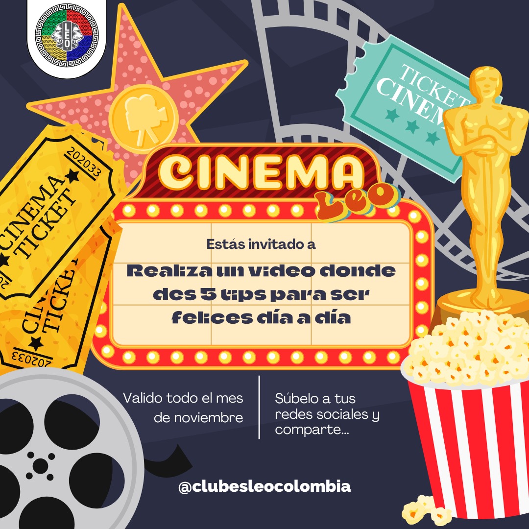 ColombiaLeo's tweet photo. 🌞 A lo largo de noviembre, comparte un video en tus redes sociales dando 5 tips para ser feliz cada día. Puede ser desde tus rituales matutinos hasta esos pequeños momento. 🌼💖

Coord. de la Felicidad @camilaturcios

Recuerda usar el hashtag #DesafioDeLaFelicidadNoviembre🌈💪 https://t.co/8T4UavaMXc