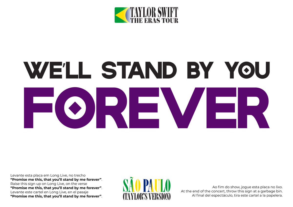 midnight_nanda's tweet photo. SWIFTIES BRASILEIRAS!

Dados os últimos acontecimentos, vamos mostrar pra Taylor que amamos ela e queremos que ela volte pro Brasil!! A @mandscalmon me mandou esse projeto que tinham pensado e queremos MUITO fazer em SP, quem topa?

Eras Tour São Paulo, SP, 24/11, 25/11, 26/11 https://t.co/XpeqXH4apg