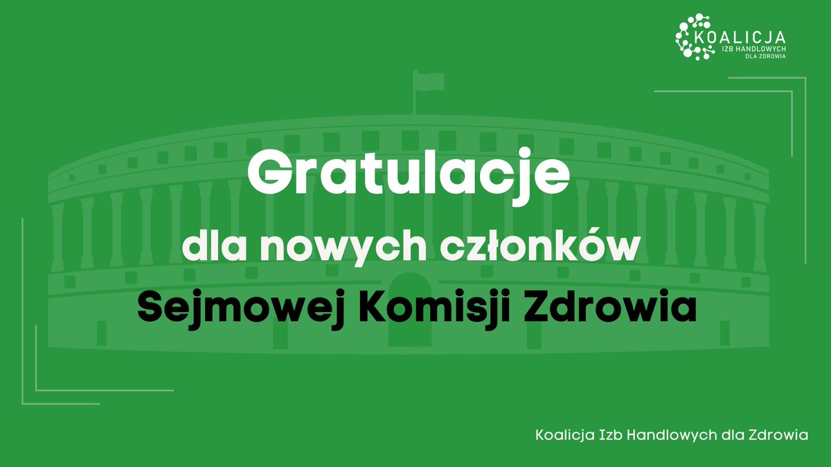 Koalicja Izb Handlowych dla Zdrowia tweet media