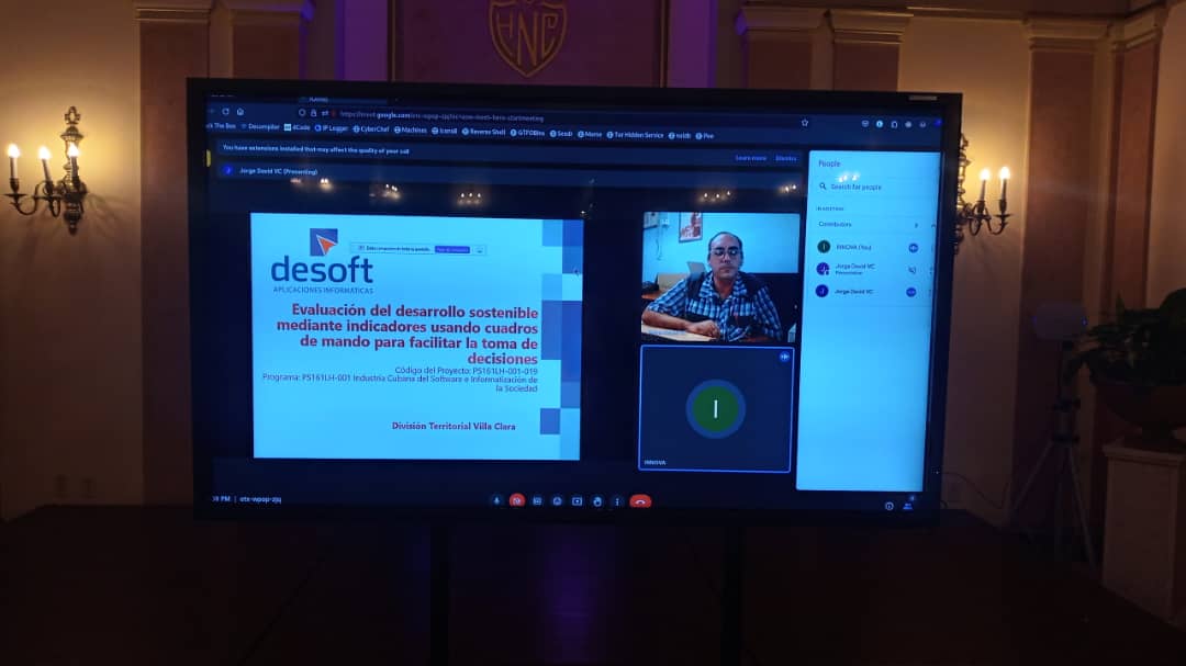 desoft_empresa's tweet photo. Participa #Desoft en #Innova2023. Como parte de la V edición del Concurso de Innovación para la Sociedad “INNOVA 2023”, organizado por @GEIC_DICE se presentaron dos trabajos de la empresa, uno de Villa Clara y otro de Matanzas https://t.co/m8uFlgYJha