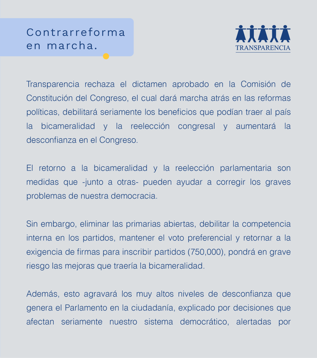 Transparencia Perú tweet media