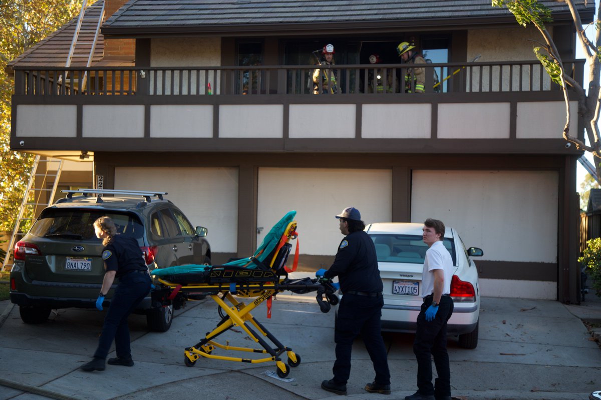 Early this morning, the Brea Fire Department rescued and transported residents from a home fire on the 2200 block of Crestview Circle. For more information, view the press release bit.ly/47Kfkas.