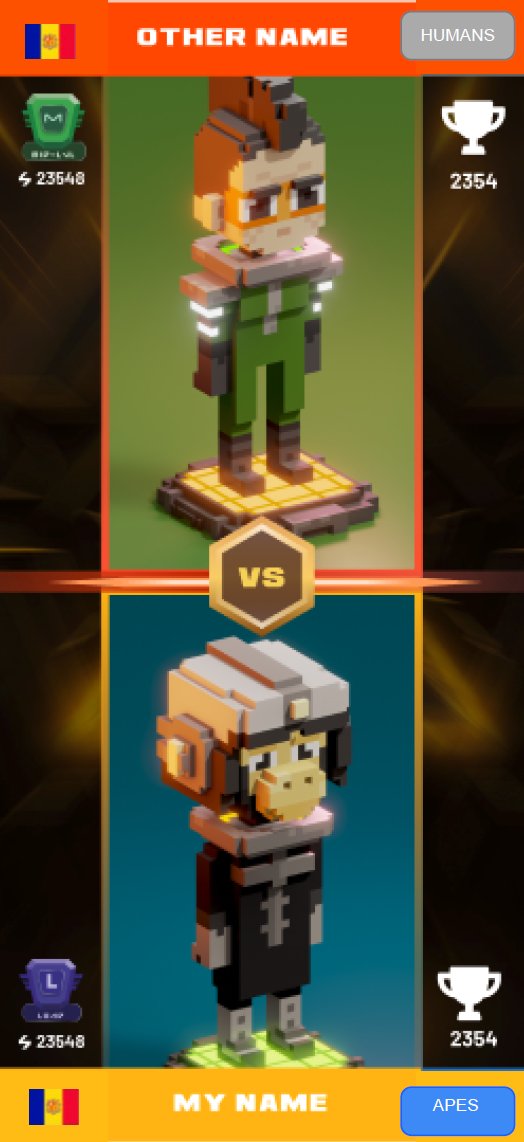 Hey Devs!! 👋

Are you ready to make your skills known on the battlefield? 🚀

Here's a sneak peek of the PVP mode! 🤩

Here you can defend your species while kicking other Devs' asses and proving your might!  🦾🤖

More information soon! 🤩

#Web3gaming #ARGaming #MobileGame