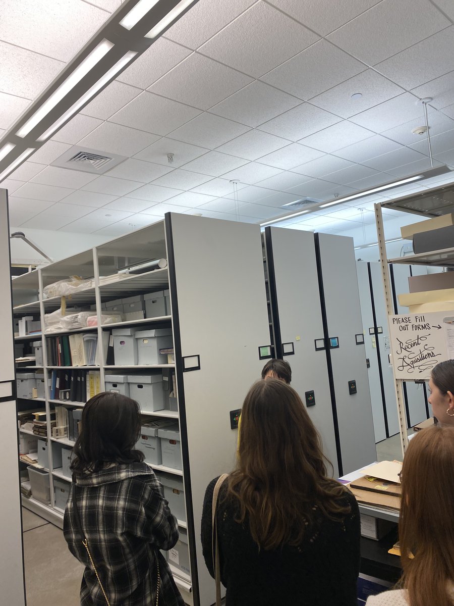 Students had the rare opportunity to see the archives <a href="/BPArtCenter/">Burchfield Penney Art Center</a>  thanks to Heather Gring!