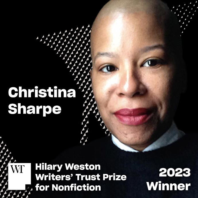 WINNER: Christina Sharpe takes home the 2023 Hilary Weston Writer’s Trust Prize for Nonfiction for her book, Ordinary Notes, inviting the reader in with tenderness, bravery, and razor-sharp poetic language. writerstrust.com/nonfiction #WTAwards