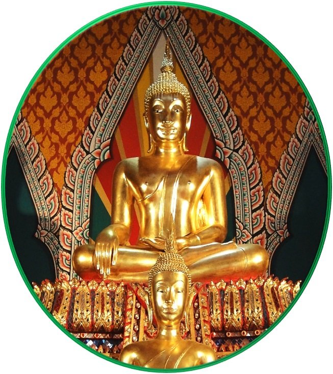 จิตรู้ธรรม  กรรมกิเลส  เขตแห่งกาม
สุขทุกข์ตาม  ความยึดติด  ชิดกังวล
ไม่ประมาท  ฉลาดตรอง  มองเหตุผล
ละกามพ้น  ยลสัจจะ  สติดี
โต’หลวง ๒๕๖๖ – ๓๒๖ 

พระประธาน  วัดฉัตรแก้วจงกลณี    
บางพลัด

ตัต๎ราภิระติ มิจเฉยยะ 
หิต๎วา กาเม อะกิญจะโน
พึงละกามเสีย 
เป็นผู้ไม่มีกิเลสเป็นเครื่องกังวล