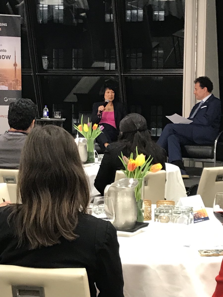 “One of the reasons we are in a housing crisis today, is government got out of the house business 30 years ago” ⁦@MayorOliviaChow⁩ #NationalHousingDay ⁦@spaikin⁩