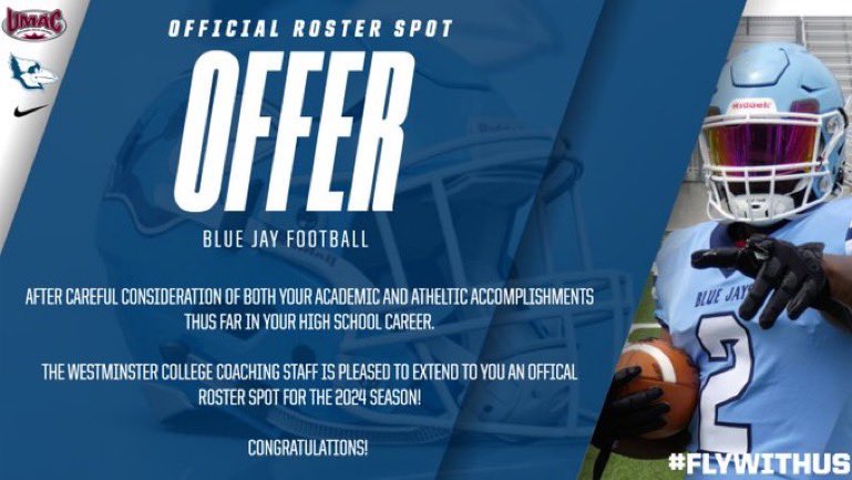 Thankful to receive an offer from @WESTMOFB! Thanks @ekern2!! @FZNFootball @fznactivities
