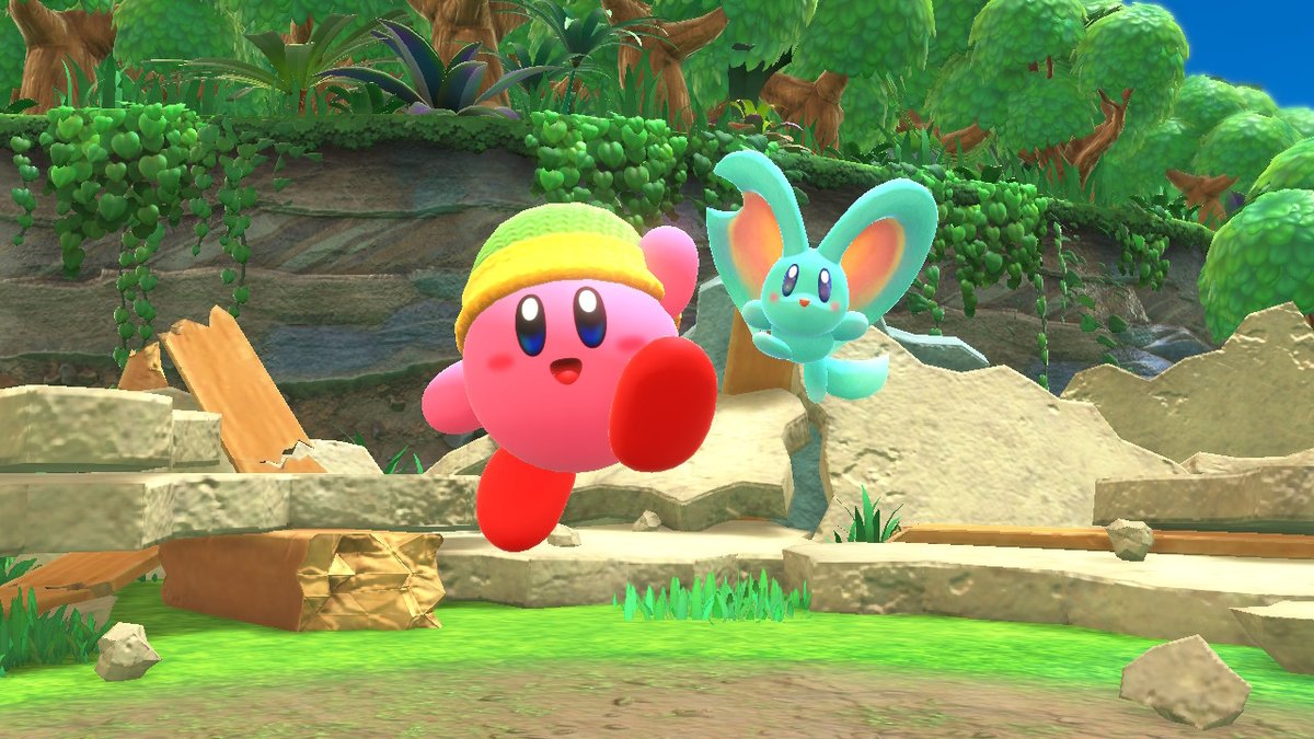 MaximoCarletti's tweet photo. #KirbyandtheForgottenLand #Kirby #NintendoSwitch https://t.co/kKcwSEPovn