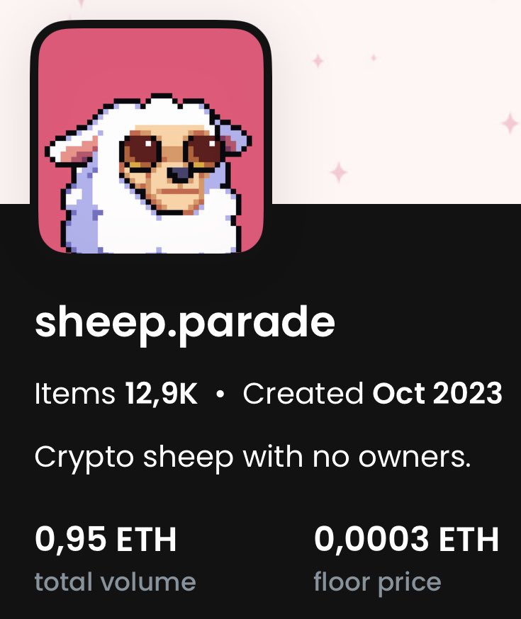 sheep.parade community 🐑 tweet media