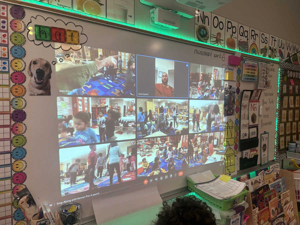 LFriedman_FTPS's tweet photo. Today our Pre K and Kindergarten students enjoyed a sing along with a former FTPS student, Kenny Epstein. What a great way to start a Holiday Weekend! Thanks Kenny for joining us via Zoom! https://t.co/s7U5L4XUTt
