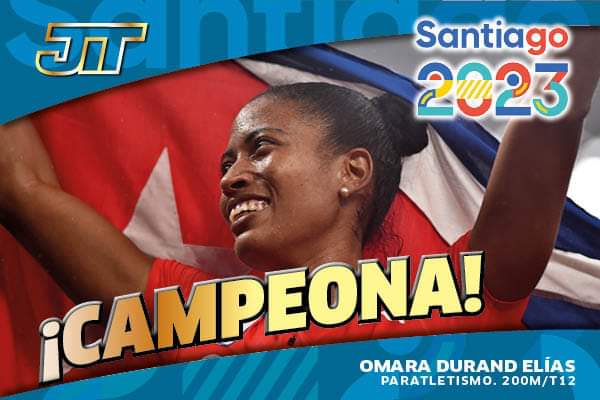 Una vez más Omara. Siempre Mariana, crecida a la altura de lo que #Cuba espera de ella, que volverá a alegrarnos desde #Santiago2023.
#MasRetosMasCompromiso