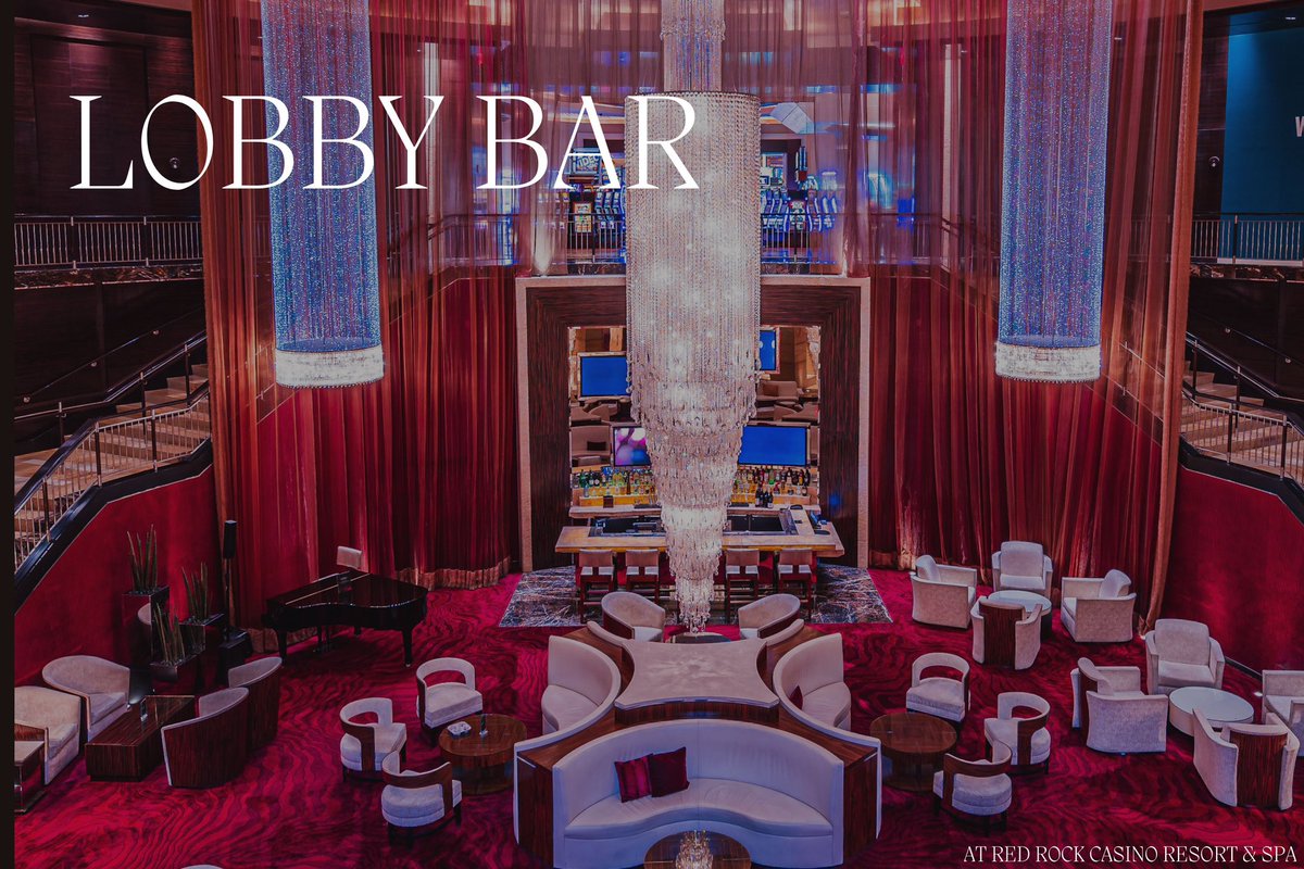 Staying at Red Rock for the night? Grab a drink or two at our Lobby Bar 🍸, image size:1200x800