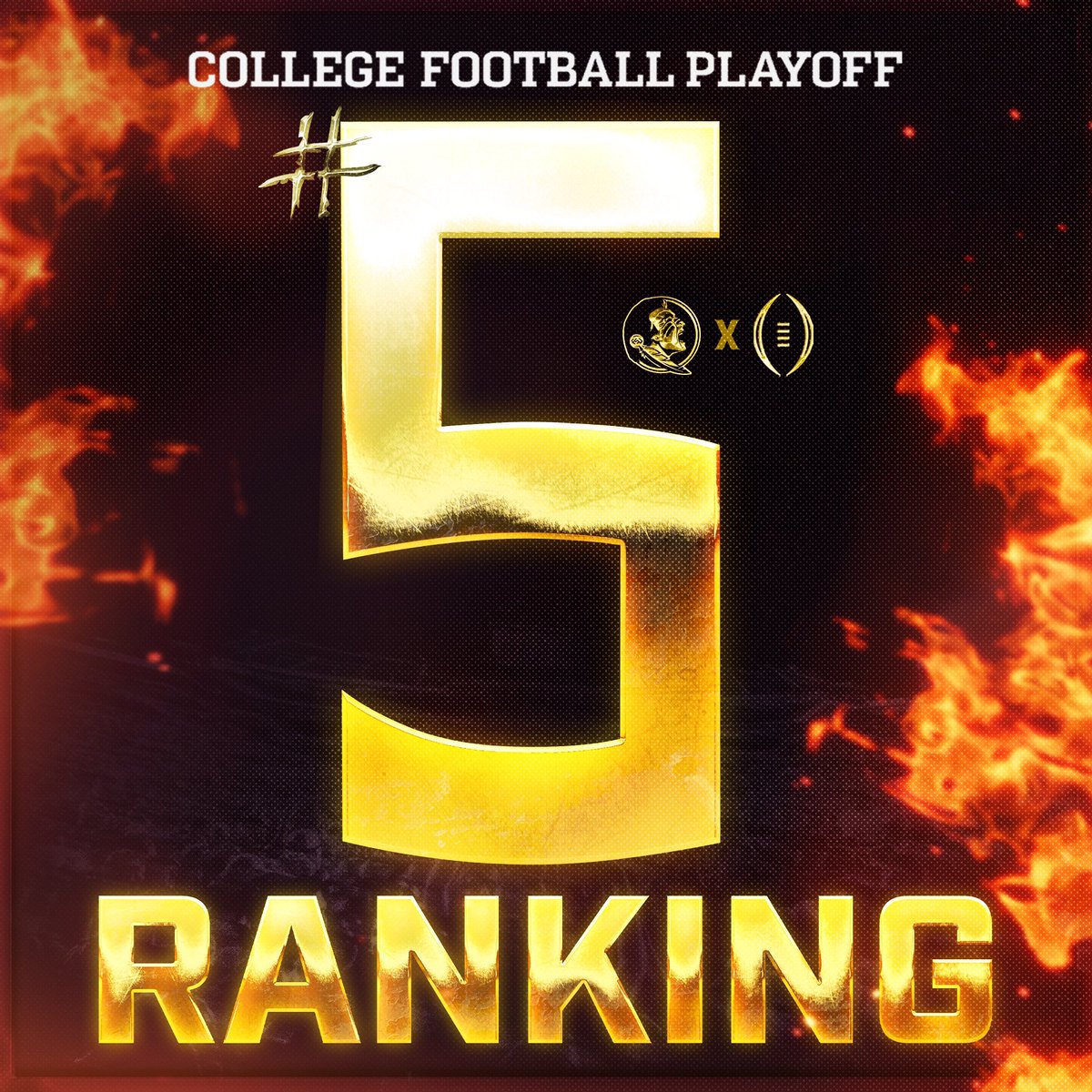 No. 5️⃣ in the CFP this week 

#NoleFamily | #KeepCLIMBing