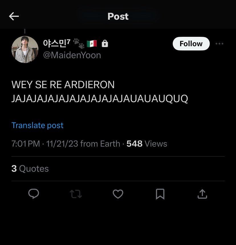 chaelizarb's tweet photo. WEY SE RE FUE A CANDADO JAJAJAJAJAJAJAJAJAJAJAJQQU @MaidenYoon https://t.co/dbTafDTLsM