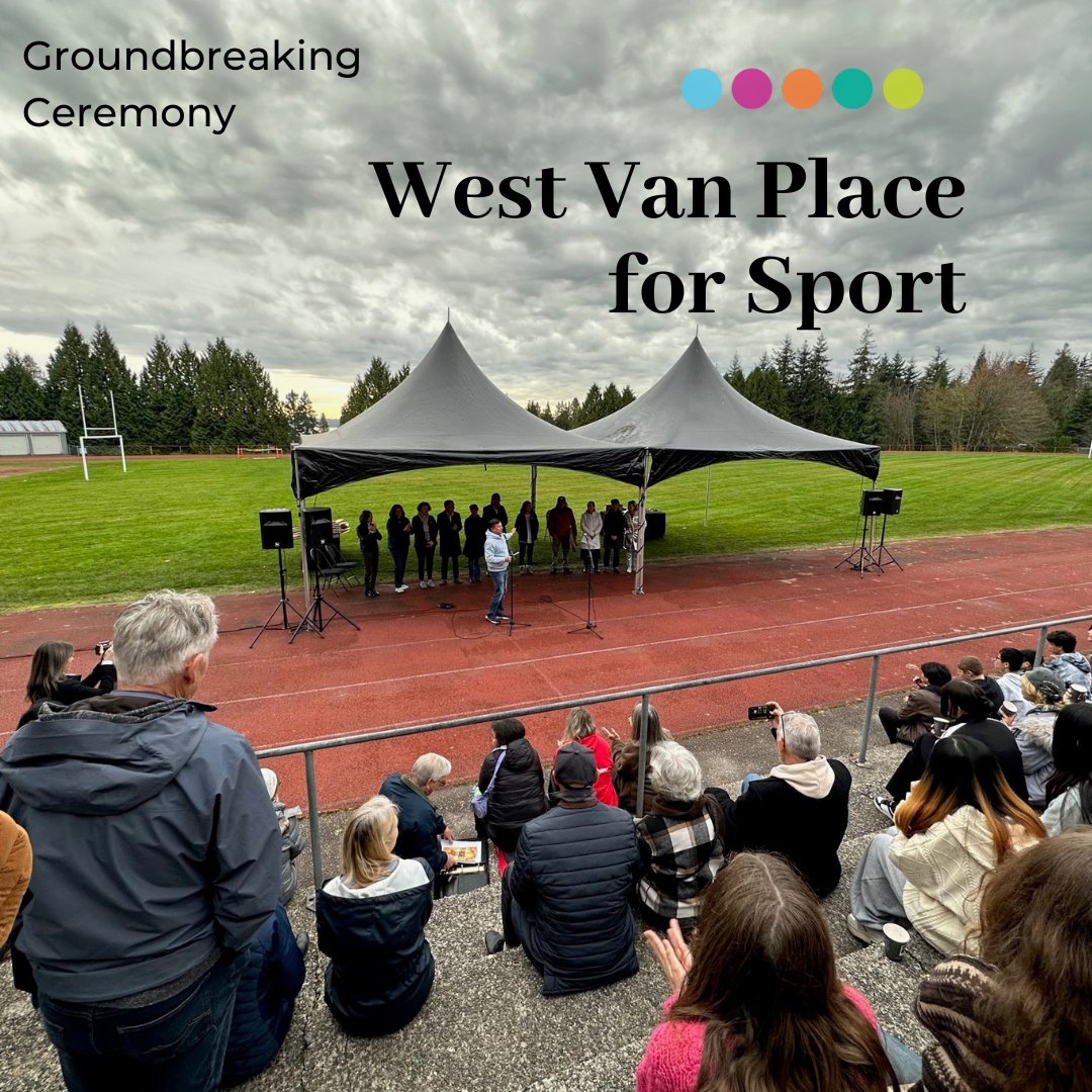 The groundbreaking ceremony for the West Van Place for Sport happened today! We were happy to see so many familiar faces, and so many people that were instrumental in getting this project started.

Construction is scheduled be complete by winter 2025. 

westvanfoundation.ca/wvpfs