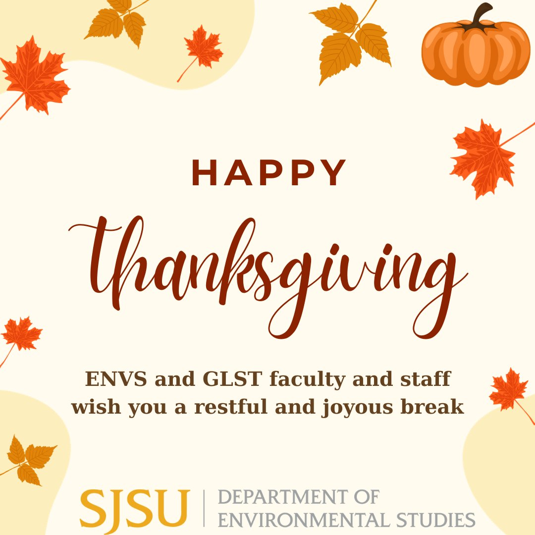 Happy Thanksgiving to everyone! We hope you all will have a wonderful break!
