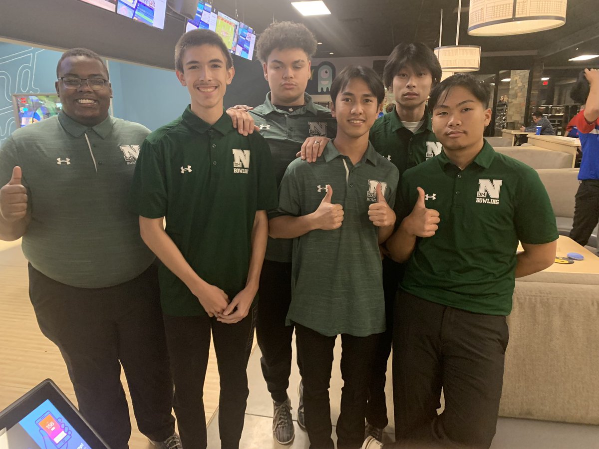luchtmi's tweet photo. Nice start to bowling season. JV boys came out with the win. Fun had by all. @nhspolarbears https://t.co/4ETEs6AgTJ