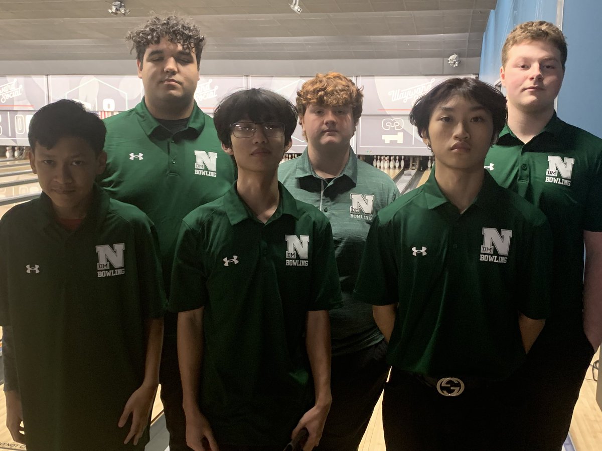 luchtmi's tweet photo. Nice start to bowling season. JV boys came out with the win. Fun had by all. @nhspolarbears https://t.co/4ETEs6AgTJ