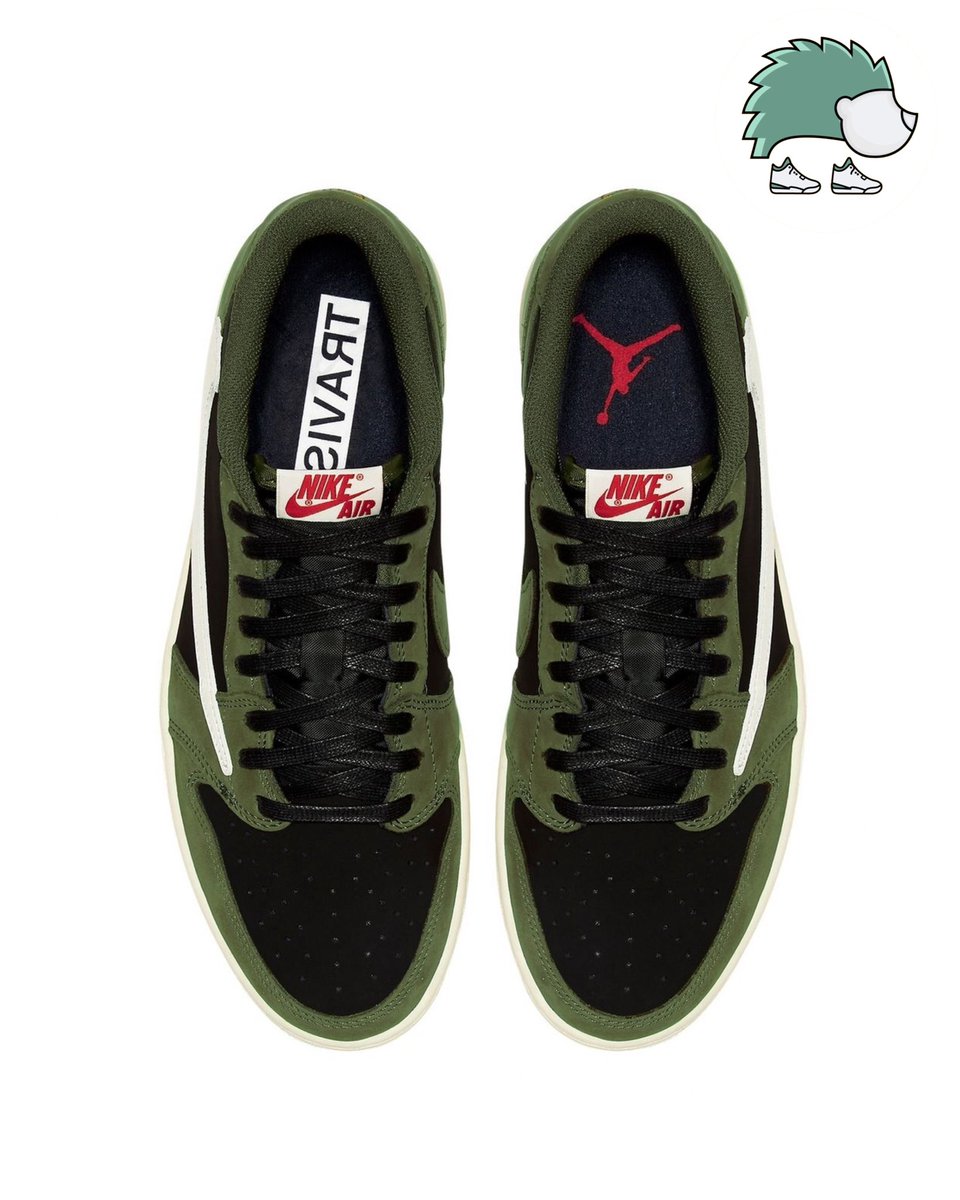 Air Jordan 1 x Travis Scott “Black Olive” 🔥🌵
.
Este nuevo colorway está agendado para el próximo Otoño de 2024 🗓️
.
#Sneakers #Travisscott #Jordan #Nike #Sneakerhead