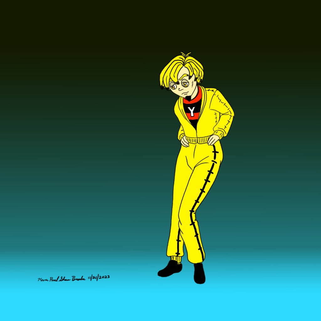 Kevinpsb00's tweet photo. Someone tossed an old banana on the school floor. It soon became food for the flies.
Then it came to life as #Yumyum a student at #MidnightHorrorSchool #NaomiIwata #MilkyCartoon
#DrawnInMyOwnStyle #InMyOwnStyle #ComicBookArtist #BookIllustrator #KevinPaulShawBroden https://t.co/A8fCmYKSIt