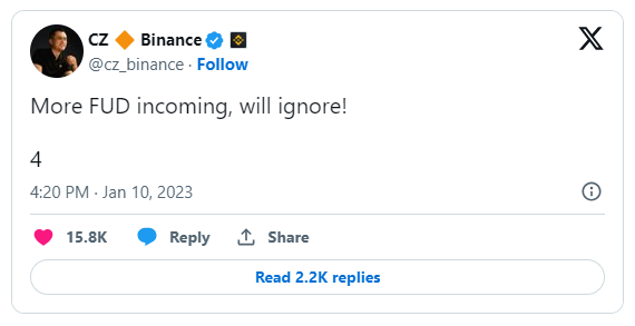 Ma_Zi_Pu's tweet image. #4 = 4 billion USD?
The "FTX Boomerang" thrown by #CZ is coming back !!!
tinyurl.com/bd8hbmfw