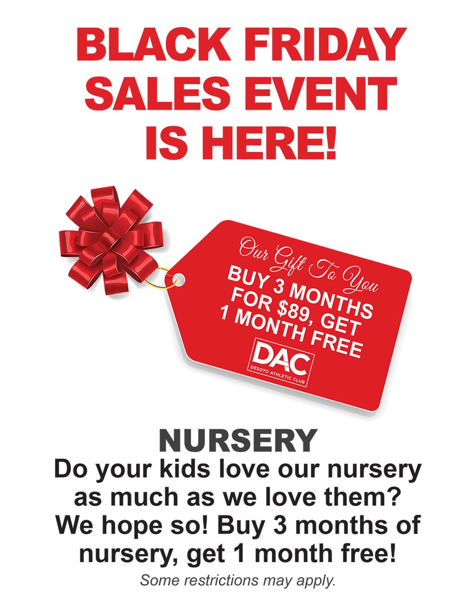 DAClife's tweet photo. Our Black Friday Sales Event is going on now! Here are just a few! Stop by the club or head to https://t.co/09MGAB4LsM to take advantage of of our deals! https://t.co/1ZxGoiJb0y